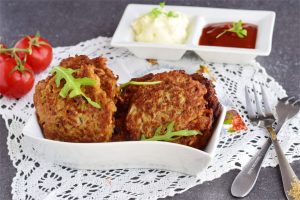Gluten-Free Aubergine Doughnuts