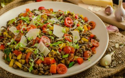 Cold Lentils Salad